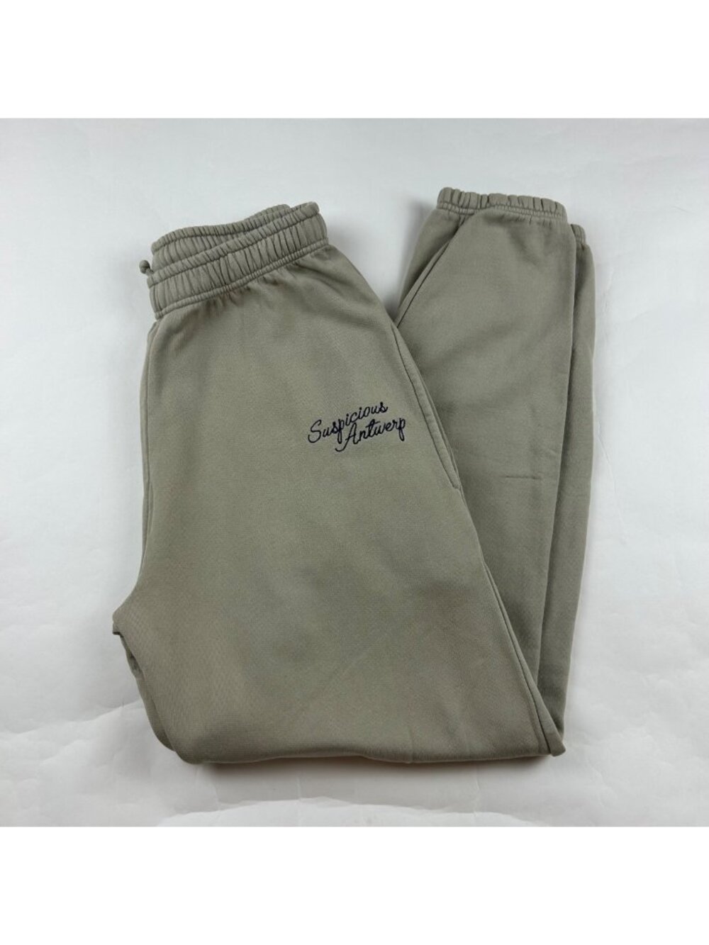 Suspicious Antwerp Sand Fleece Jogger Sweatpants M - Picture 1 of 10